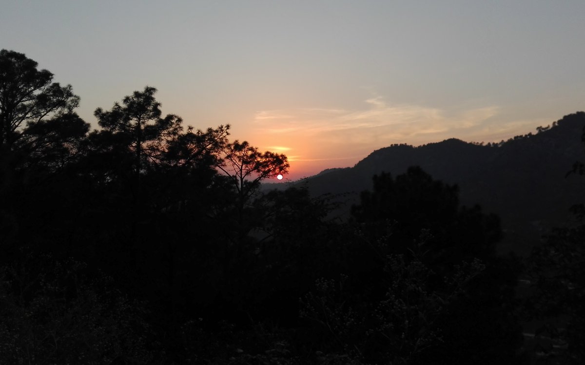 Sunset Over the Margalla Hills