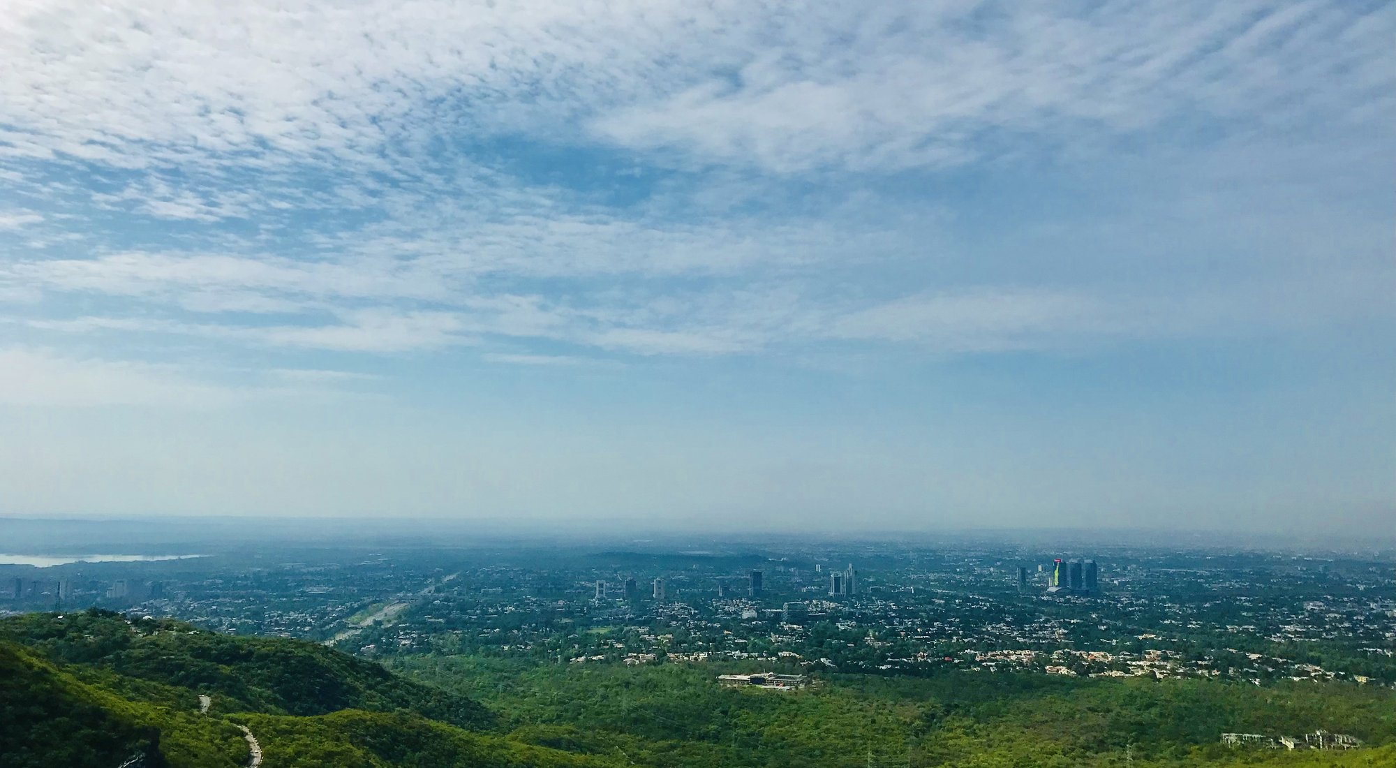 Islamabad viewed from the Margalla Hills