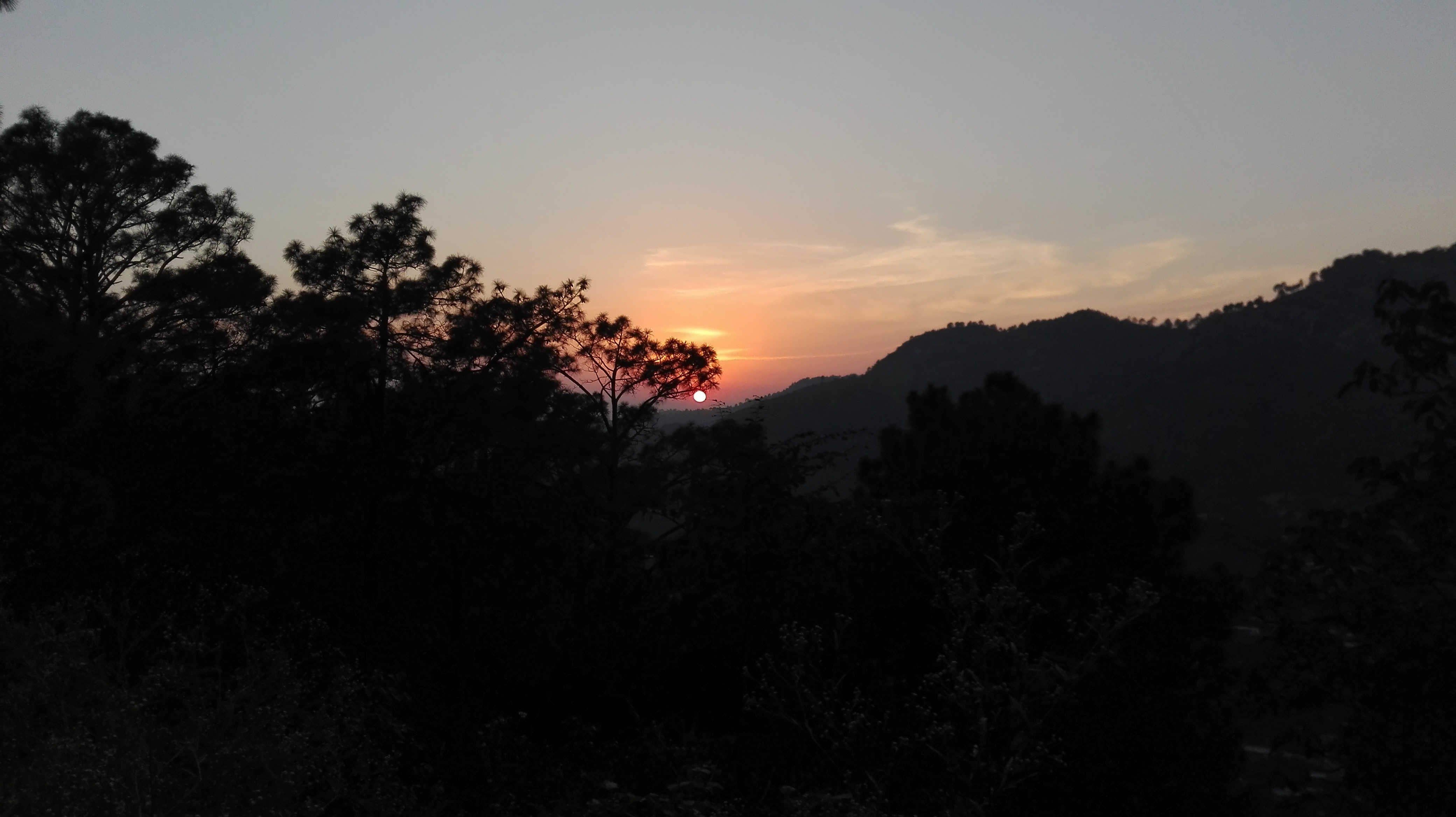 Sunset Over the Margalla Hills